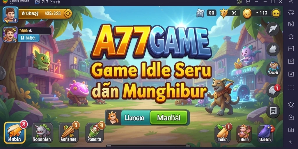 Tampilan gameplay A777GAME yang menarik dan menyenangkan.
