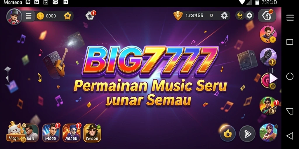 Tampilan gameplay BIG777 yang seru dan interaktif.