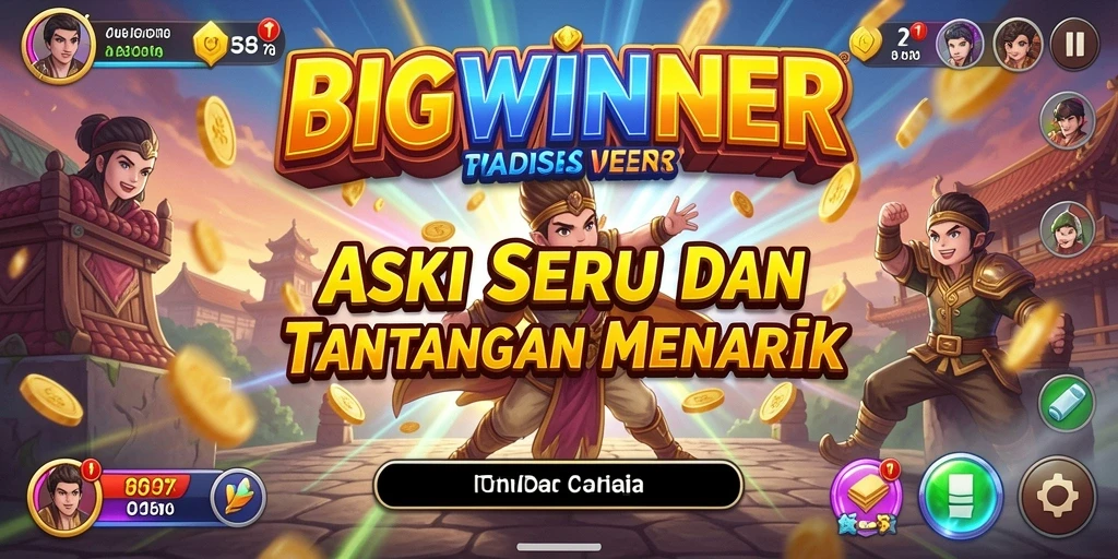 Tangkapan layar gameplay seru dari BIGWINNER.