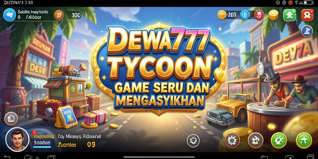 Tampilan menarik dan gameplay interaktif dalam DEWA777.