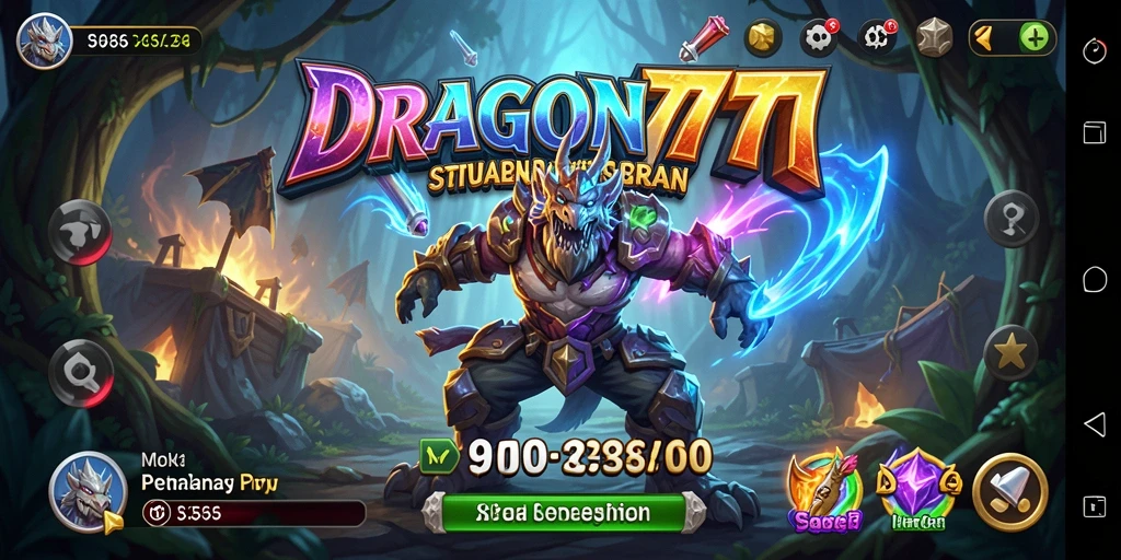 Screenshot gameplay DRAGON777 menampilkan petualangan seru dalam dunia Simulation.