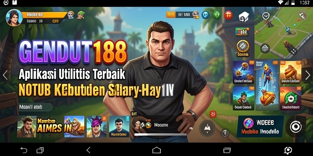 Tampilan antarmuka GENDUT188 yang intuitif dan user-friendly.