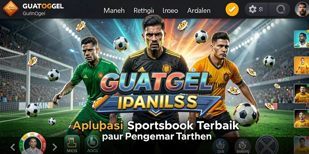 Tampilan utama GUATOGEL menampilkan berbagai pilihan taruhan olahraga.