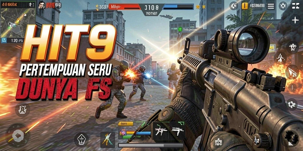 Tangkapan layar dari gameplay HIT9 yang intens dan seru.