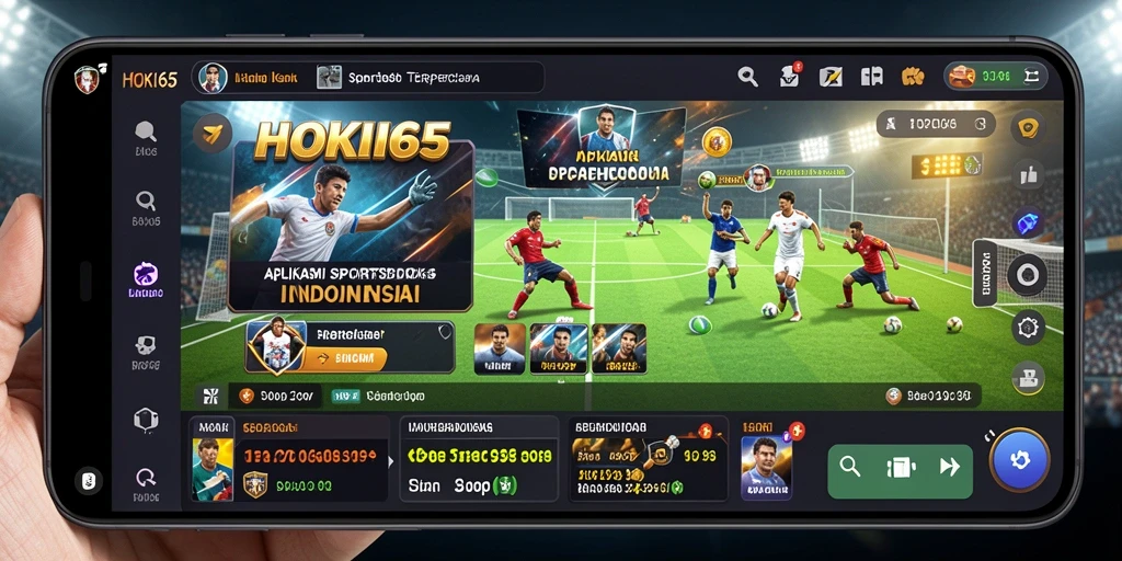 Tampilan gameplay HOKI65 yang menarik dan inovatif dalam taruhan Sportsbook.