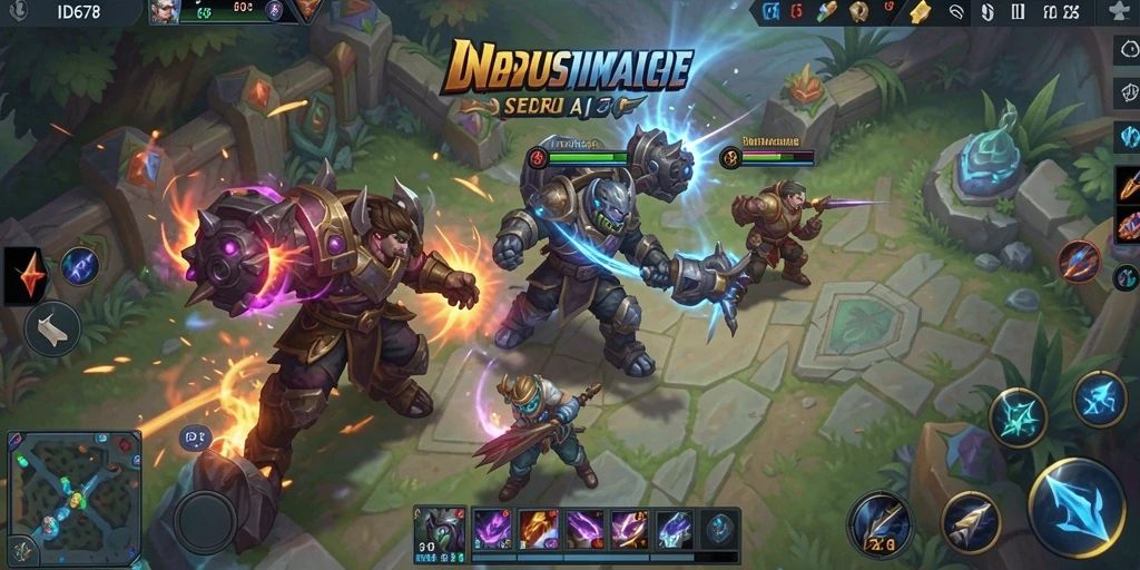 Screenshot gameplay ID678 yang menampilkan aksi penuh strategi.