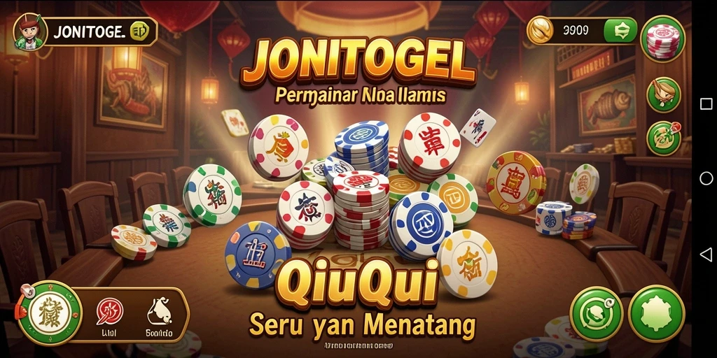 Tampilan gameplay QiuQiu yang menarik dan interaktif.