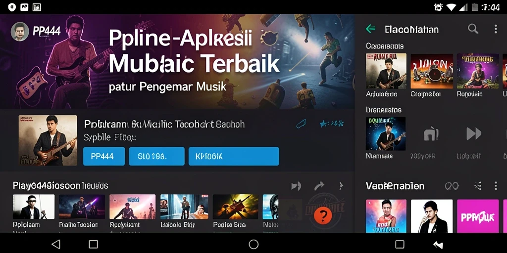 Tampilan gameplay PP444 yang penuh warna dan menarik.