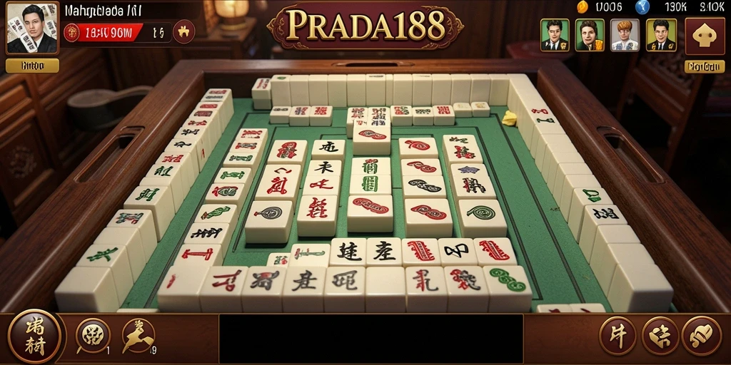 Tampilan gameplay menarik di PRADA188 yang memikat hati penggemar Mahjong.