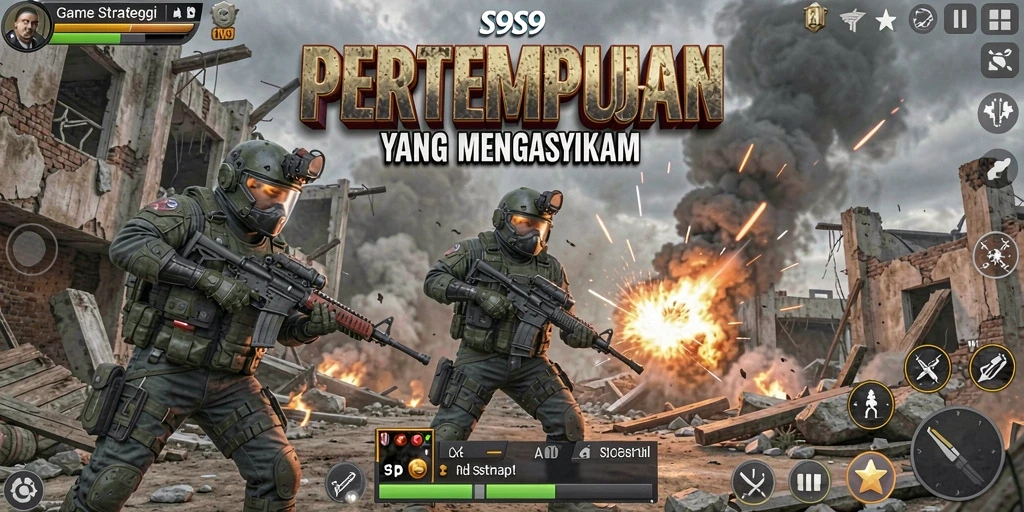 Tampilan gameplay S9S9 yang mendebarkan dan menantang.