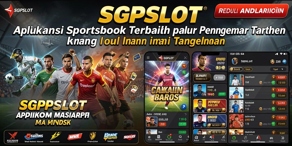 Tampilan antarmuka SGPSLOT saat melakukan taruhan olahraga.