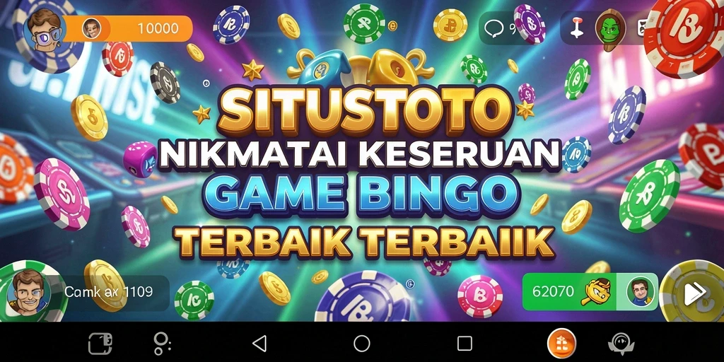 Tampilan gameplay Bingo yang mendebarkan dan interaktif.