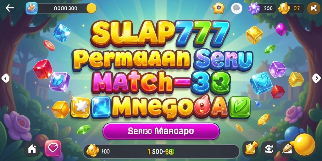 Tampilan gameplay SULAP777 yang penuh warna dan menantang.