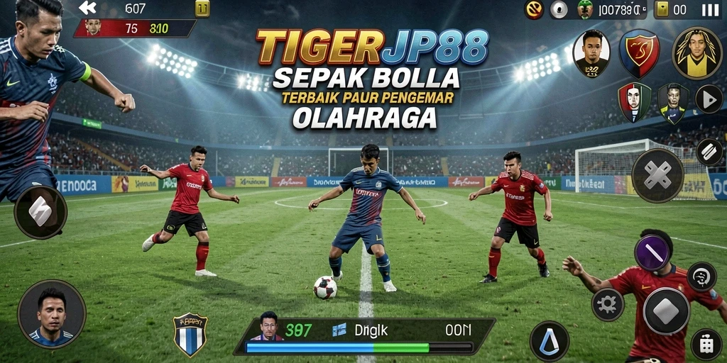 Tampilan menakjubkan dari gameplay sepak bola TIGERJP88.