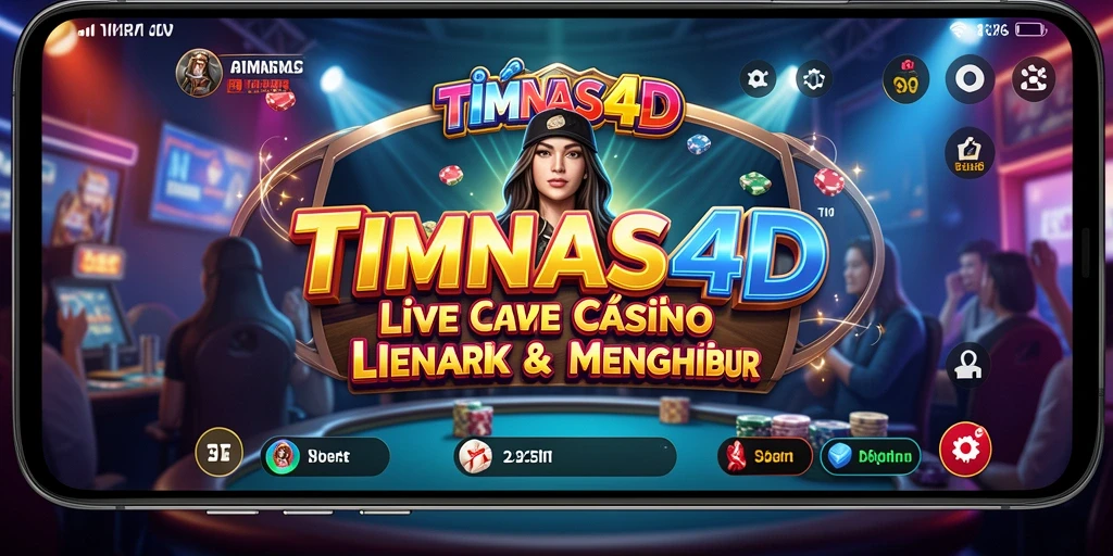 Tampilan gameplay Live Casino yang mengesankan di TIMNAS4D.
