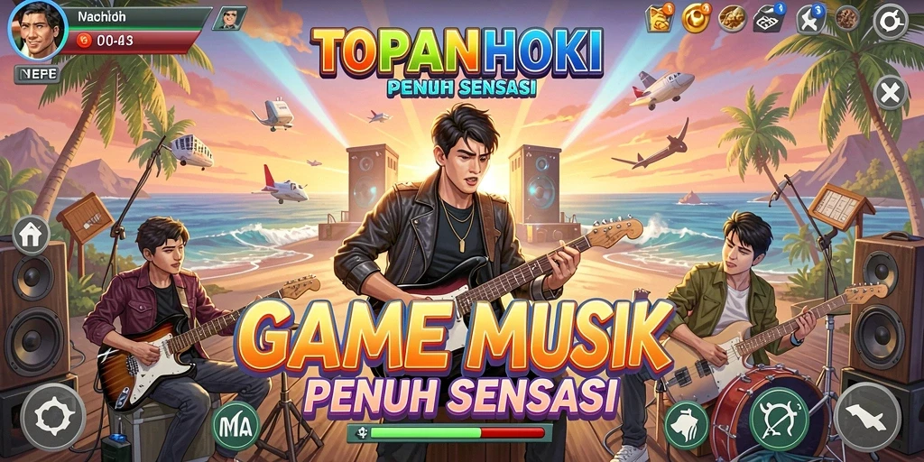 Gameplay seru dan interaktif di TOPANHOKI dengan musik favorit.